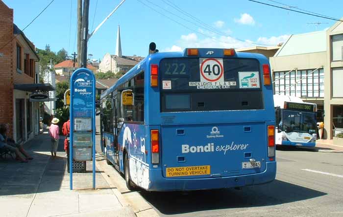 Sydney Bondi Explorer Scania L113CRL Ansair Orana 3845